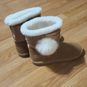 Justice Girls Size 3 Brown Boots